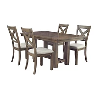 Signature Design by Ashley® Kavarna Rectangular Wood-Top Dining Table