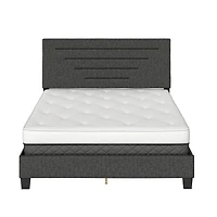 Corben Upholstered Tufted Bed