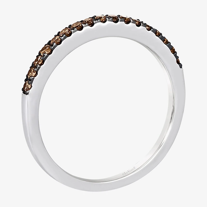 Le Vian Chocolatier® Ring featuring 1/4 CT. Chocolate Diamonds® set 14K Vanilla Gold®