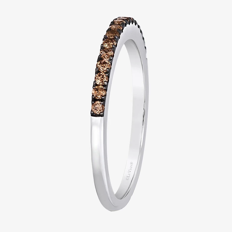 Le Vian Chocolatier® Ring featuring 1/4 CT. Chocolate Diamonds® set 14K Vanilla Gold®