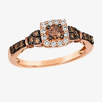 Le Vian® Ring featuring 3/8 CT. Chocolate Diamonds® 1/8 Nude Diamonds™ set 14K Strawberry, Vanilla, or Honey Gold®