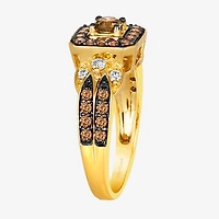 Le Vian® Ring featuring 5/8 CT. Chocolate Diamonds® 1/8 Nude Diamonds™ set 14K Vanilla, Honey or Strawberry Gold™