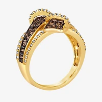 Le Vian® Ring featuring 3/4 CT. Chocolate Diamonds® 1 3/8 Nude Diamonds™ set 14K Strawberry, Honey, or Vanilla Gold®