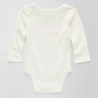 Okie Dokie Baby Unisex Crew Neck Long Sleeve Rib Bodysuit
