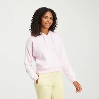 adidas Womens Long Sleeve Zipper Active Hoodie