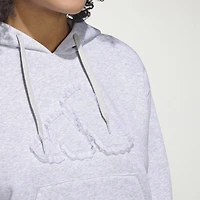adidas Womens Long Sleeve Fleece Active Hoodie