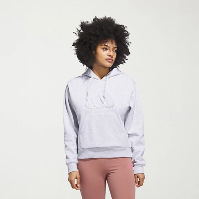 adidas Womens Long Sleeve Fleece Active Hoodie