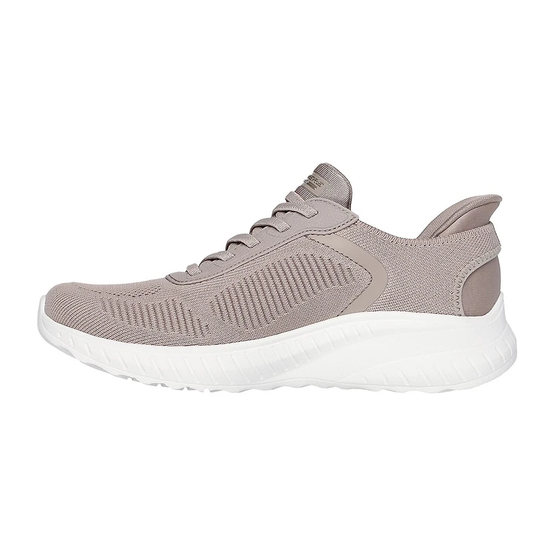 Skechers Bobs Hands Free Slip-Ins Squad Chaos Curent Muse Womens Slip-On Walking Shoes Wide Width