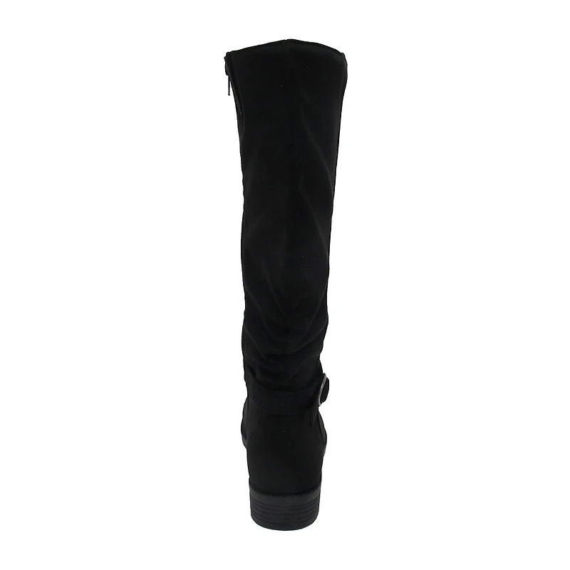 Pop Womens Chambers Flat Heel Slouch Boots