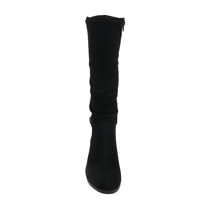 Pop Womens Chambers Flat Heel Slouch Boots