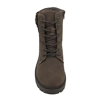 Pop Womens Vega Block Heel Booties