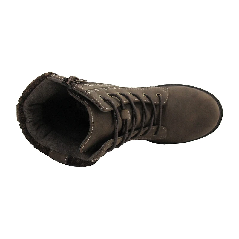 Pop Womens Vega Block Heel Booties