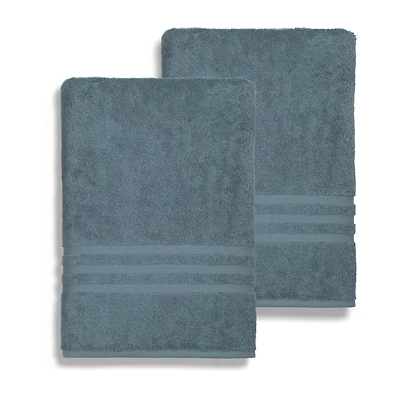 Linum Home Turkish Cotton Textiles Denzi 2-pc 35" x 66" Bath Sheet