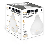 Crane 2-In-1 Personal 0.35 Gallon Ultrasonic Cool Mist Humidifier & Aroma Diffuser