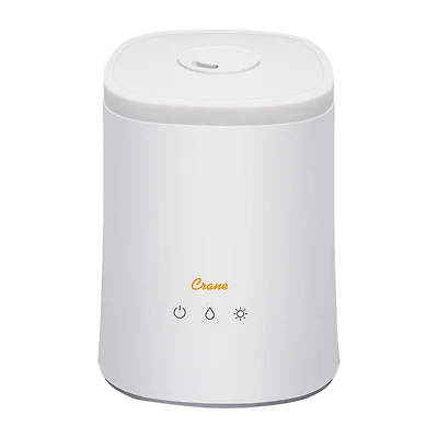 Crane 2-In-1 1.2 Gallon Ultrasonic Cool Mist Humidifier & Aroma Diffuser