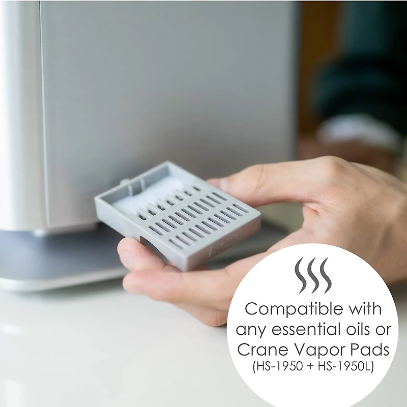 Crane 1.2 Gallon Ultrasonic Warm & Cool Mist Humidifier w/ Remote
