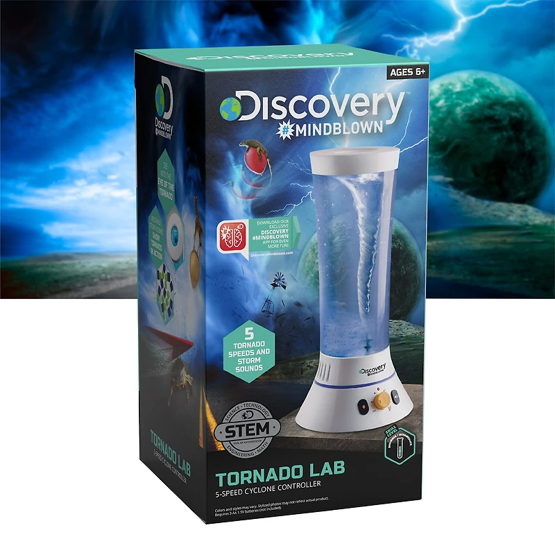 Discovery™ #Mindblown Tornado Lab, 5-Speed Cyclone Controller