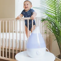 Crane Drop 1 Gallon Ultrasonic Cool Mist Humidifier