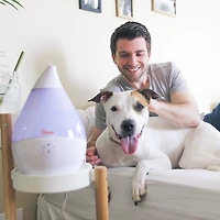 Crane Droplet 0.5 Gallon Ultrasonic Cool Mist Humidifier