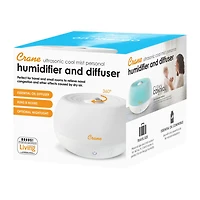 Crane 2-In-1 Personal 0.2 Gallon Ultrasonic Cool Mist Humidifier & Aroma Diffuser