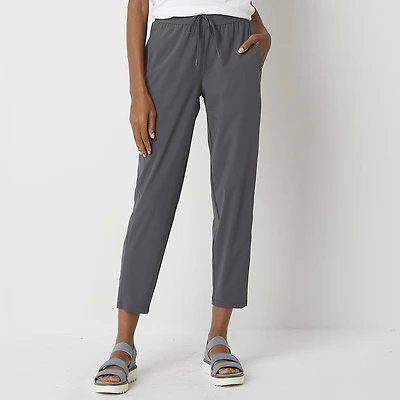 Stylus Womens Ankle Mid Rise Pull-On Pant
