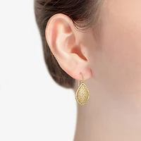 Liz Claiborne Filigree Womens Drop Earrings
