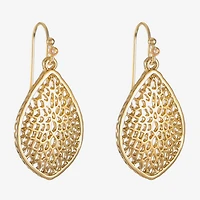 Liz Claiborne Filigree Womens Drop Earrings