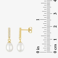 Yes, Please! Womens White Cultured Freshwater Pearl 2-pc. Pendant Necklace Set