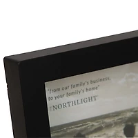 Northlight 8" X 10" Black With Easel Back Tabletop Frame