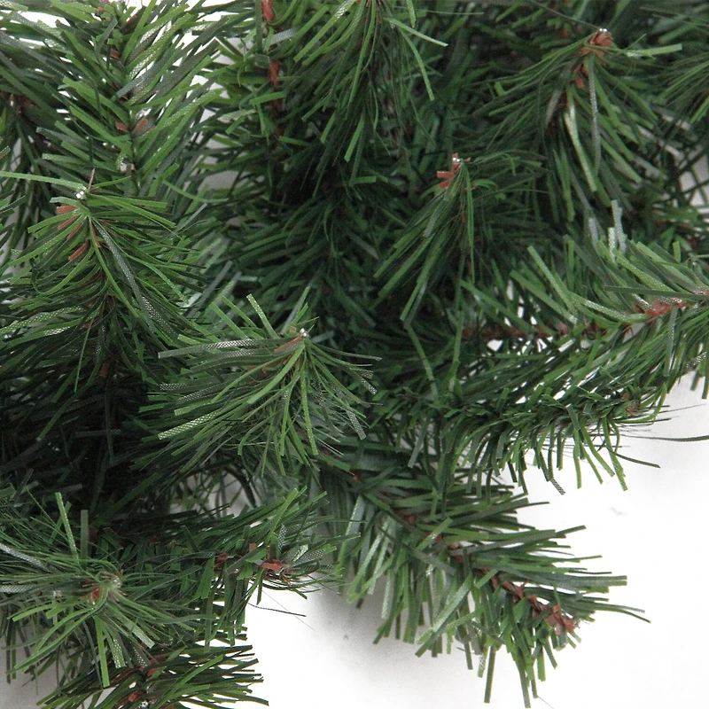 100' x 8'' Green Commercial Length Canadian Pine Artificial Christmas Garland Unlit