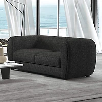 Furniture of America™ Katie Track-Arm Upholstered Loveseat