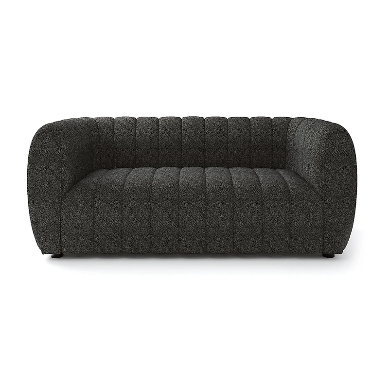 Furniture of America™ Laura Track-Arm Upholstered Loveseat