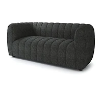 Furniture of America™ Laura Track-Arm Upholstered Loveseat