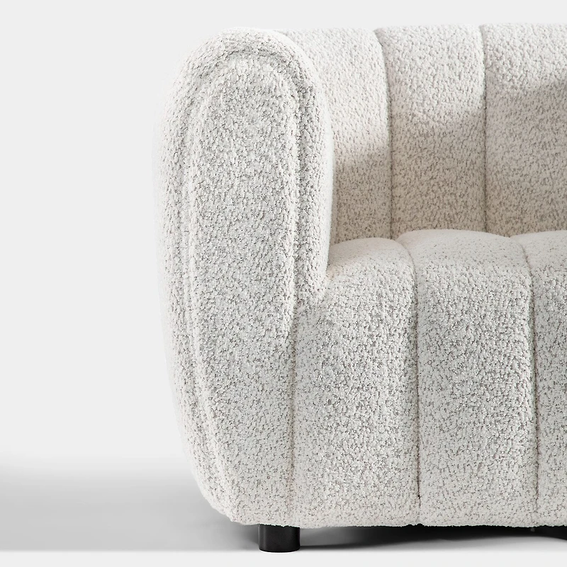 Furniture of America™ Laura Track-Arm Upholstered Loveseat