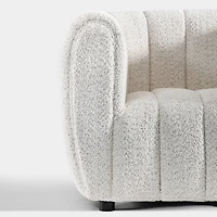 Furniture of America™ Laura Track-Arm Upholstered Loveseat
