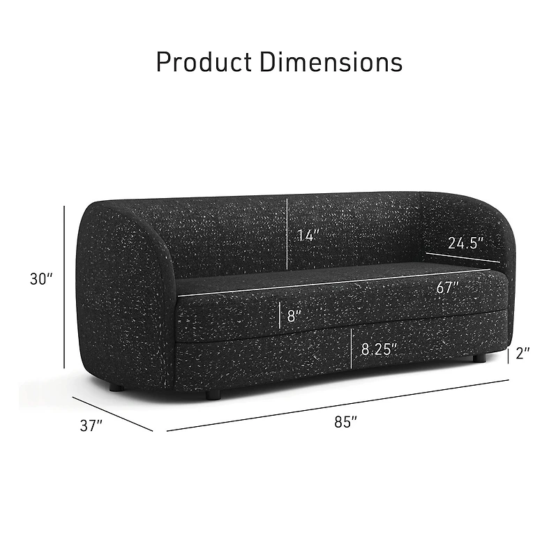 Furniture of America™ Julia Track-Arm Sofa