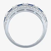 (G-H/Si2-I1) Womens 3.5MM 1/2 CT. T.W. Lab Grown 10K Gold Wedding Band