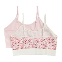 Maidenform Plus Little & Big Kid Girls Seamless Light Support 2-pc. Bralette Rj2307s