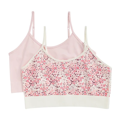 Maidenform Plus Little & Big Kid Girls Seamless Light Support 2-pc. Bralette Rj2307s