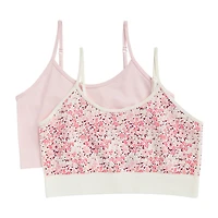 Maidenform Plus Little & Big Kid Girls Seamless Light Support 2-pc. Bralette Rj2307s
