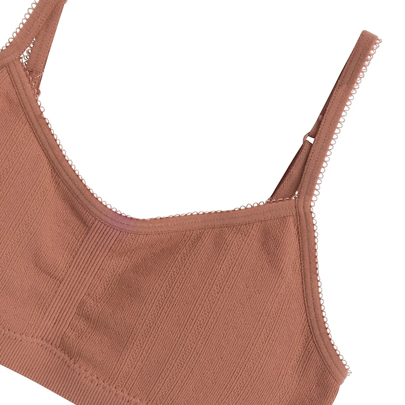 Maidenform Little & Big Kid Girls Seamless Light Support Bralette Rj25131-Br1