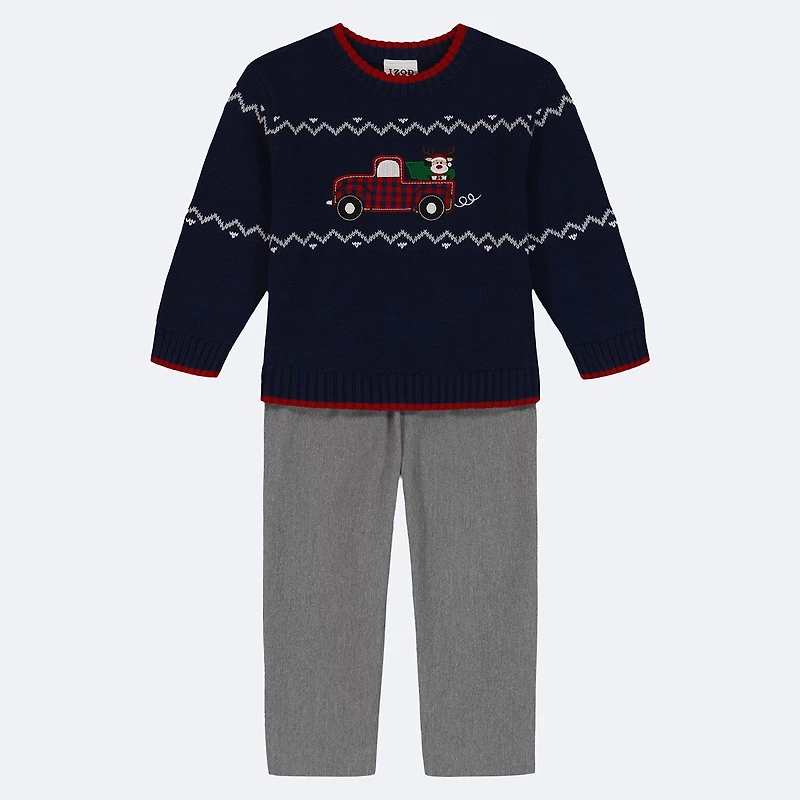 IZOD Holiday Toddler Boys 2-pc. Sweater Set