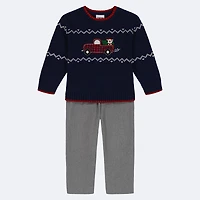 IZOD Holiday Toddler Boys 2-pc. Sweater Set