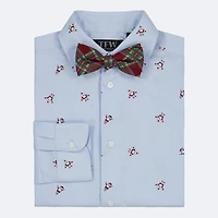 TFW Little & Big Kid Boys Long Sleeve Point Collar Shirt + Tie Set