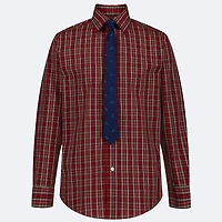 TFW Little & Big Kid Boys Long Sleeve Point Collar Shirt + Tie Set