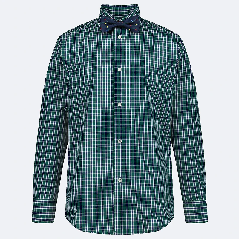 TFW Little & Big Kid Boys Long Sleeve Point Collar Shirt + Tie Set