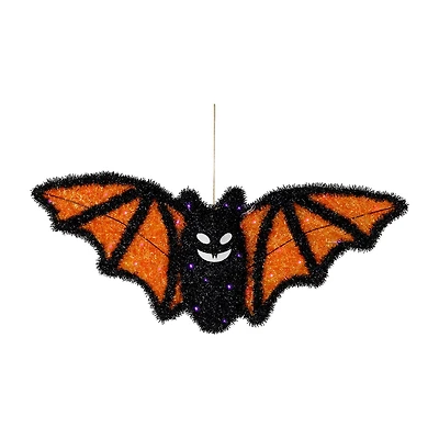 Northlight 25" Led Lighted Bat Halloween Yard Art