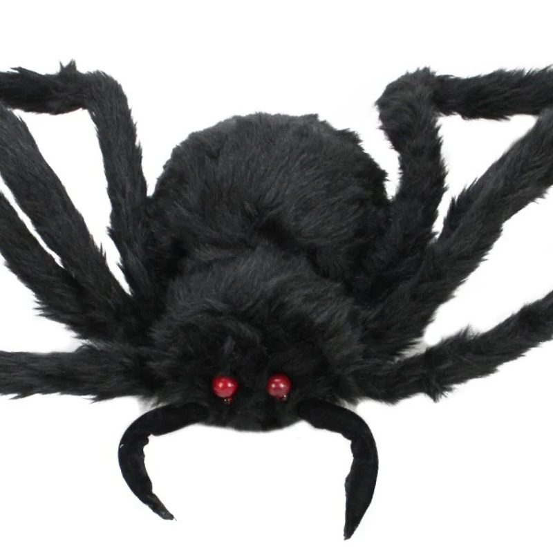 Northlight 48" Led Lighted Spider With Flashing Eyes Lighted Halloween Tabletop Decor