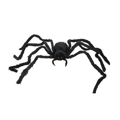 Northlight 48" Led Lighted Spider With Flashing Eyes Lighted Halloween Tabletop Decor