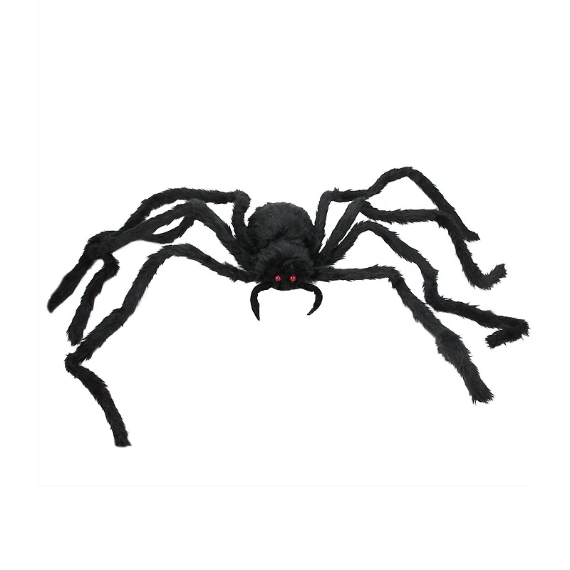 Northlight 48" Led Lighted Spider With Flashing Eyes Lighted Halloween Tabletop Decor